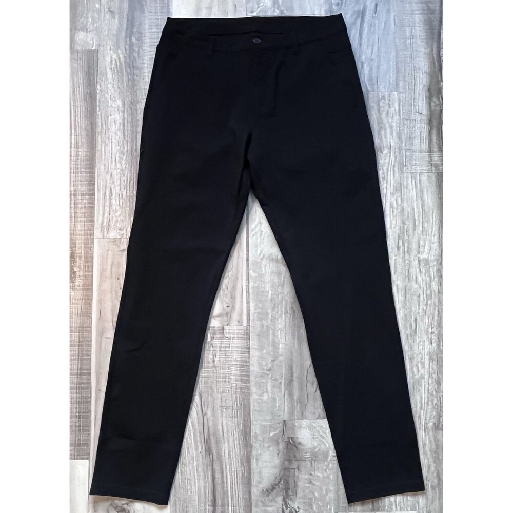 BYLT Pants Mens 32x33 Black Everyday Pant 2.0 Slim Chino Stretch Casual Travel